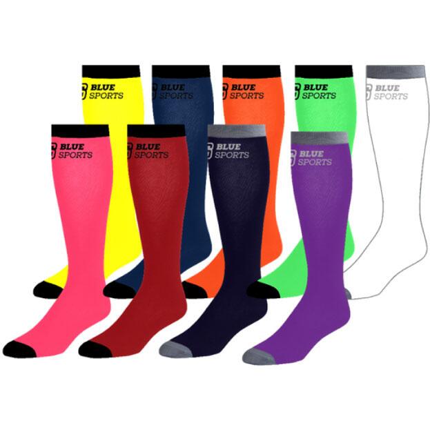 Blue sports deals socks