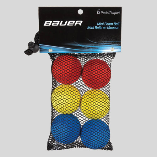 BAUER MINI FOAM BALL-6PK