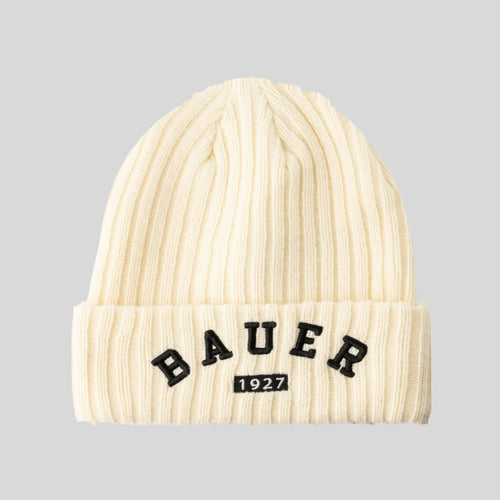 S25 BAUER RIBBED KNIT TOQUE MÖSSA CREAM