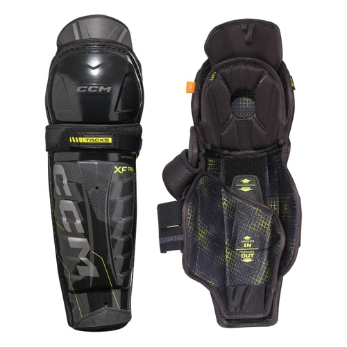 CCM TACKS XF PRO BENSKYDD JUNIOR