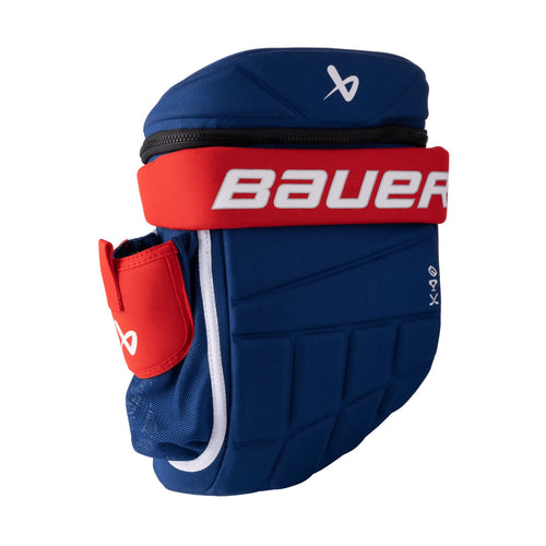 S24 BAUER GLOVE BACKPACK RYGGSÄCK BLÅ/RÖD YOUTH