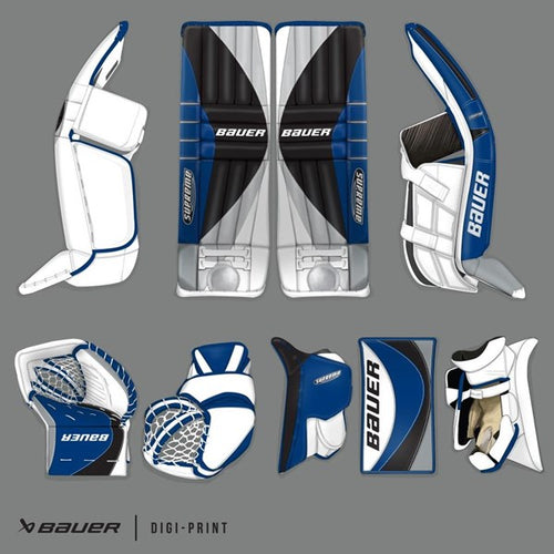 BAUER DIGI PRINT SUPREME SHADOW MÅLVAKTSBENSKYDD SENIOR