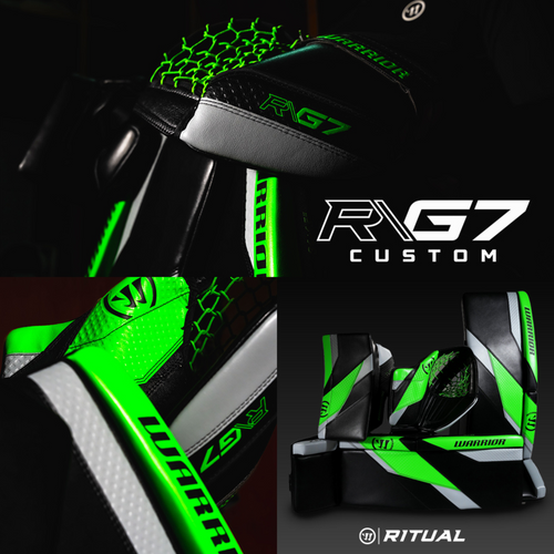 WARRIOR CUSTOM G7 MÅLVAKTSBENSKYDD INTERMEDIATE