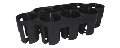 Flaskhållare för 8